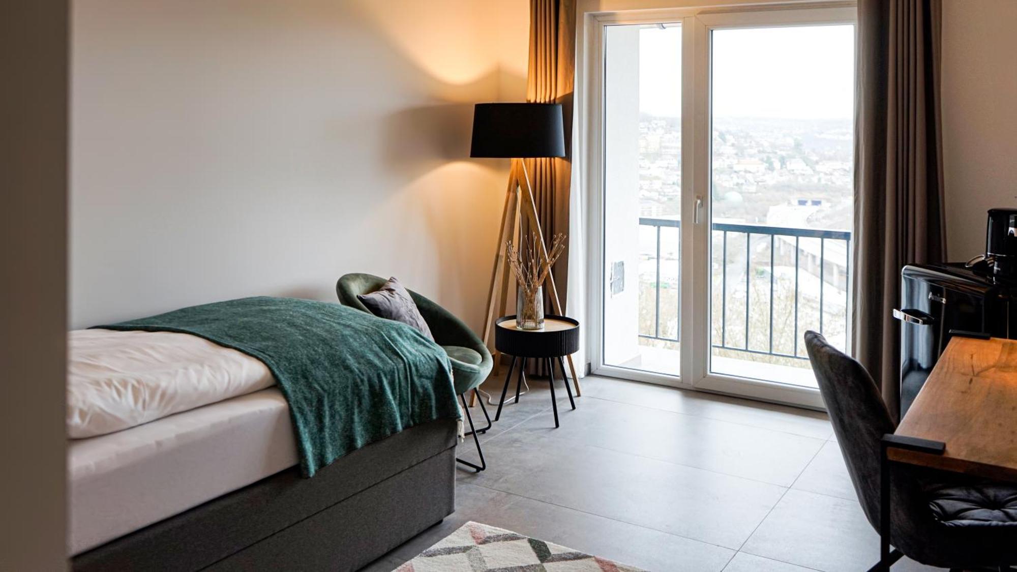 Si-View Einzelzimmer Mit Balkon Zimmer 4 - Hotel Siegen Exteriér fotografie